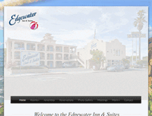 Tablet Screenshot of edgewater-inn.com